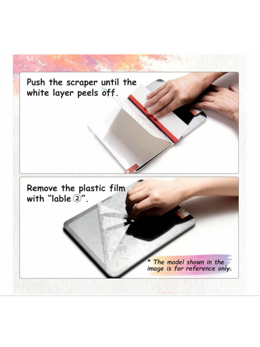 NEW KCT 2 Pk Paperfeel Screen Protector Compatible iPad Mini 7 (A17 Pro) iPad7th